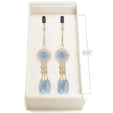 Sensual Sophistication - Adjustable Feathered Nipple Clamps Nipple and Clit Clamps